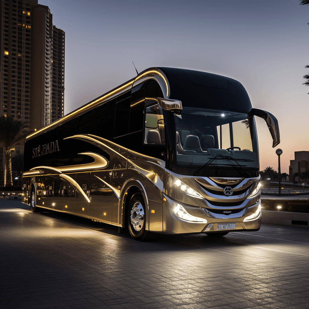 State of the Art Bus For Rent in Dubai