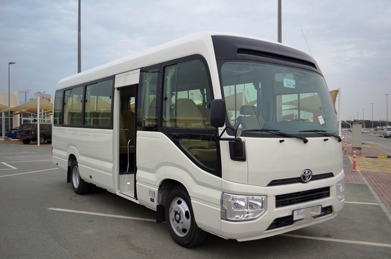 22 Seater Coaster for Rent - Perfect Solution for Bus Rental Sharjah