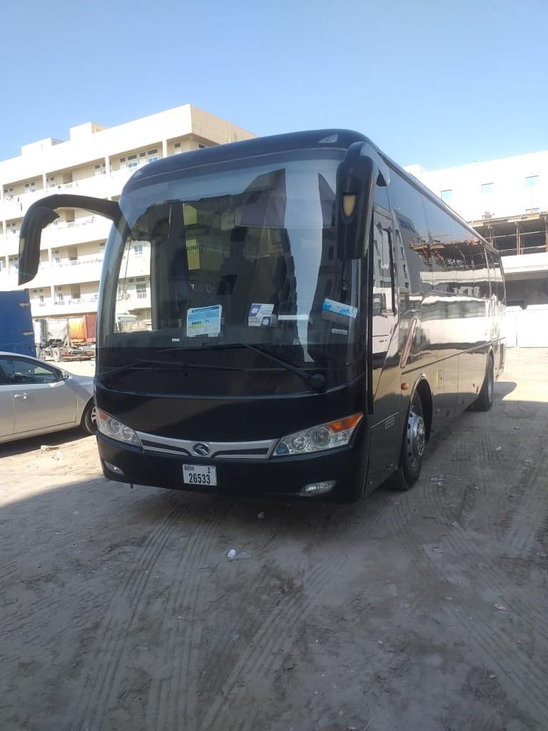 84 Seater Ashok Bus for Rent in Dubai and Sharjah - Spacious Solution for Bus Rental Sharjah
